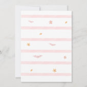 Invitation Petit Baby shower Boo Rose (Dos)