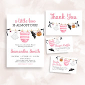 Invitation Petit Baby shower Boo Rose