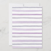 Invitation Petit Baby shower Bunnies, Douche Pâques Twin (Dos)