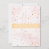 Invitation Petit Baby shower Citrouille (Dos)