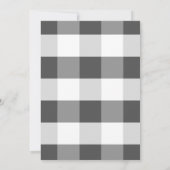 Invitation Petit Baby shower d'agneau par courrier (Dos)