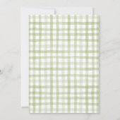 Invitation Petit Baby shower de Citrus orange Cutie (Dos)