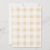 Invitation Petit Baby shower de dumping (Dos)