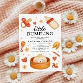 Invitation Petit Baby shower de dumping