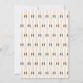 Invitation Petit Baby shower de la somme de la valeur de base (Dos)