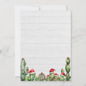 Invitation Petit Baby shower de Noël occidental Sheriff (Dos)