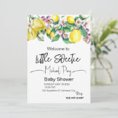 Invitation petit baby shower d'été doux (Debout devant)