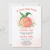 Invitation Petit Baby shower doux (Devant)