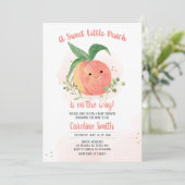 Invitation Petit Baby shower doux (Debout devant)