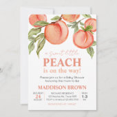 Invitation Petit Baby shower doux (Devant)