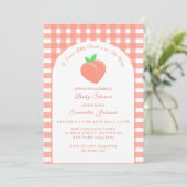 Invitation Petit Baby shower doux (Debout devant)