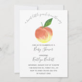 Invitation Petit Baby shower doux (Devant)