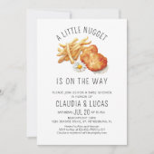 Invitation Petit Baby shower Nugget (Devant)