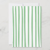 Invitation Petit Baby shower Orange Citrus À La Main (Dos)