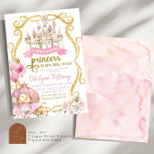Invitation Petit baby shower princier