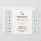 Invitation Petit baptême d'agneau (Devant)