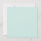 Invitation Petit Baptême d'agneau (Dos)