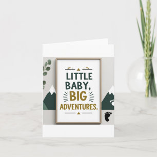 Invitation Petit bébé grand