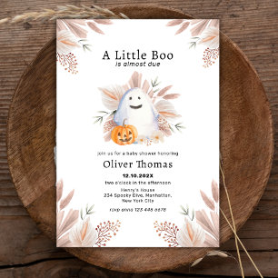 Invitation Petit Boho de Boho de Boho de Boho Halloween Baby