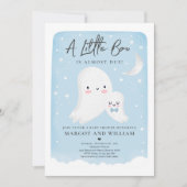 Invitation Petit Boo Douche Halloween Baby shower fantôme (Devant)
