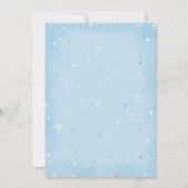 Invitation Petit Boo Douche Halloween Baby shower fantôme (Dos)