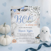 Invitation Petit Boo Halloween Boy Boy Ghost Baby shower