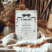 Invitation Petit Boo minimal Baby shower gothique d'Halloween