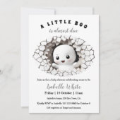 Invitation Petit Boo Pékin Baby shower d'Halloween (Devant)