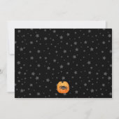 Invitation Petit Boo Turner 2 Halloween Deuxième Anniversaire (Dos)