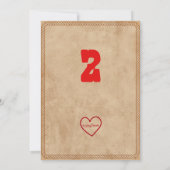 Invitation Petit Buckaroo Deux, Anniversaire Western 2 ans (Dos)