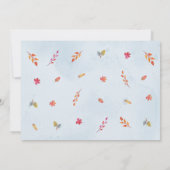 Invitation Petit Camion Citrouille Automne Anniversaire (Dos)