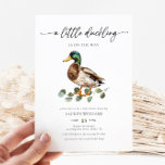 Invitation Petit Canard Sur Le Chemin Baby shower Canard<br><div class="desc">Peu De Canard Est Sur Le Chemin Baby shower Canard Invitation</div>