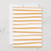 Invitation Petit Champ de boxe Ligne Baby shower (Dos)