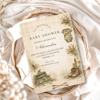 Petit chasseur souvenir de la forêt Baby Shower