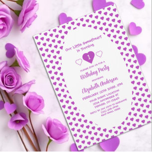 Invitation Petit chéri 1er anniversaire