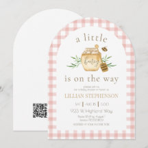 Petit Chéri En Route Fête Bébé QR Rose