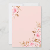 Invitation Petit Citrouille Baby shower d'automne de camion r (Dos)