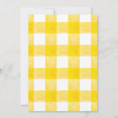 Invitation Petit Citrouille en route Thanksgiving (Dos)