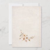 Invitation Petit Citrouille En Voie Baby shower Neutre (Dos)