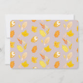 Invitation Petit Citrouille Lavender rose 1er anniversaire Ph (Dos)