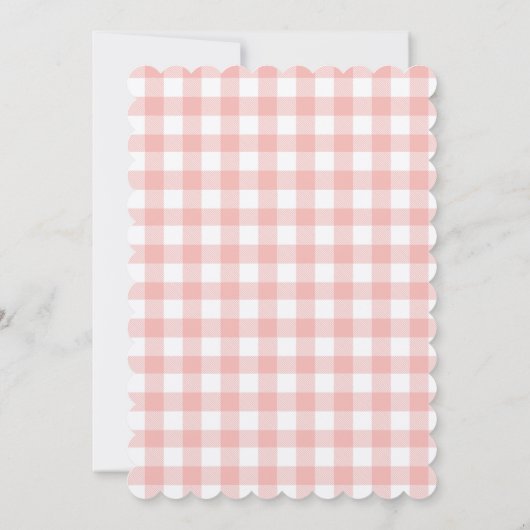 Invitation Petit Citrouille Pastel Rose Automne 1er Anniversa (Dos)