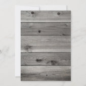 Invitation Petit Citrouille Rustic Fall Baby shower (Dos)