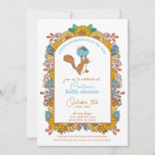 Invitation Petit Citrouille sur le Baby shower Way Boy (Devant)