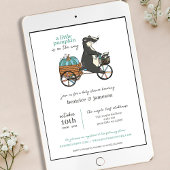 Invitation Petit Citrouille sur le chemin Couples Boy Baby sh