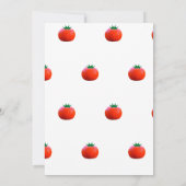 Invitation Petit Citrouille Sur Le Chemin Mignonne Baby showe (Dos)