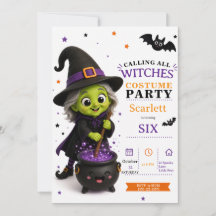 Petit costume de sorcière pour une fête d'annivers
