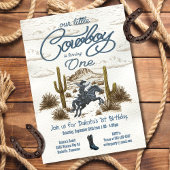 Invitation Petit Cowboy