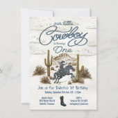 Invitation Petit Cowboy (Devant)