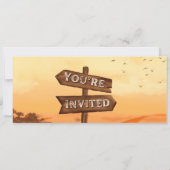 Invitation Petit Cowboy (Dos)