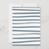 Invitation Petit Cowboy Baby Boy Clothesline Baby shower (Dos)